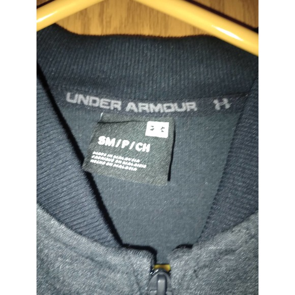 Under Armour Black Long Sleeve Fitted Full Zip Jacket - Picture 2 of 8
